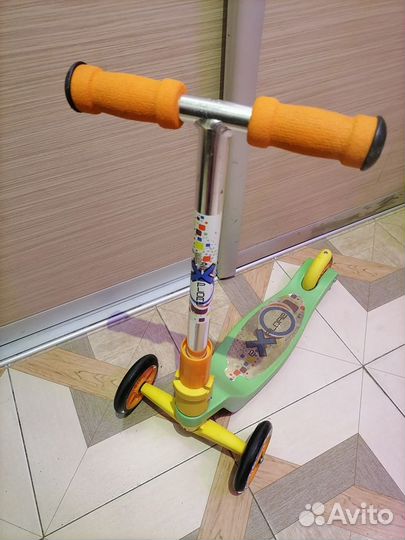 Самокат детский трехколесный