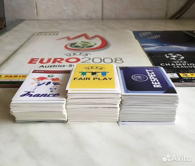Коллекция футбольных наклеек для обмена/покупки