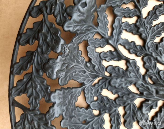 Тарелка ажурная дубовые листья. Куса