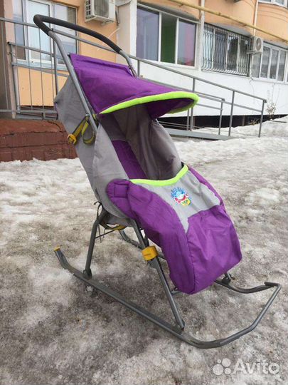 Санки коляска ника