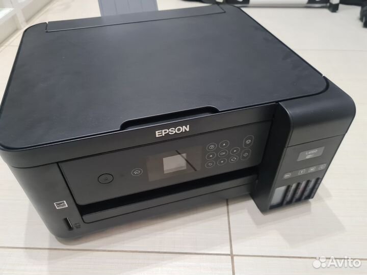 Принтер epson L4160 + комплект чернил