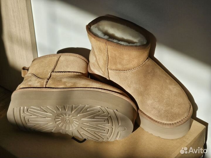 Ugg Classic mini platform Chestnut