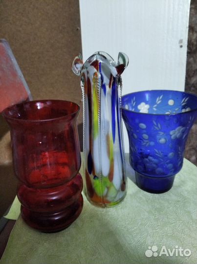 Вазы СССР винтаж