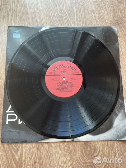 Виниловые пластинки СССР Дин Рид