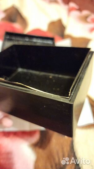 Винтажная шкатулка из папье маше