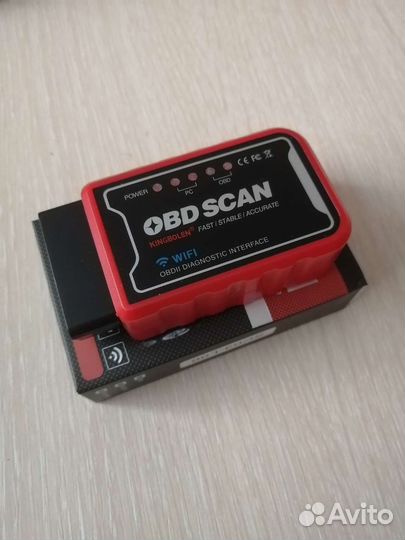 Сканер elm327 OBD2 1.5 WiFi Kingbolen