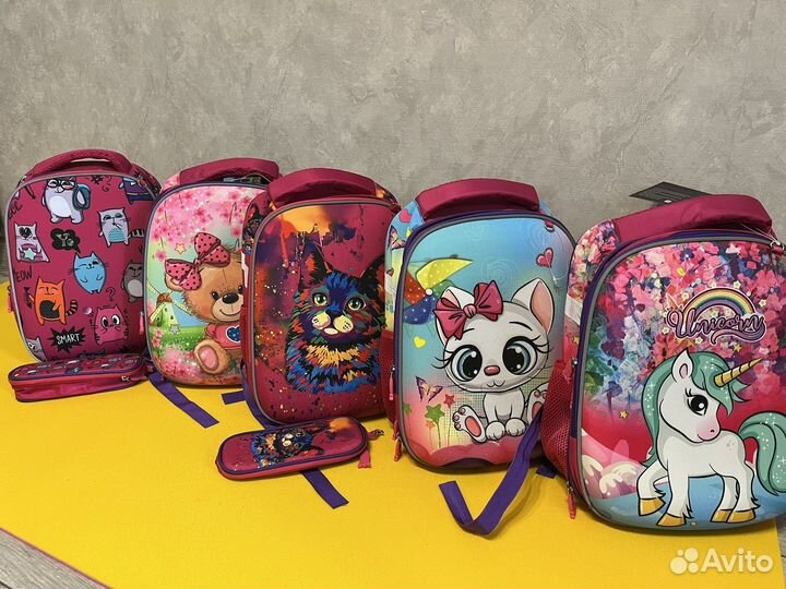 Ранец для девочки новый
