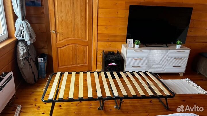 Раскладушка с матрасом IKEA