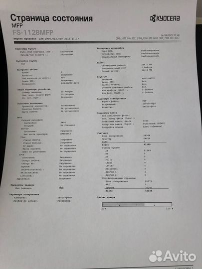 Мфу Kyocera FS-1128mfp (4 шт)