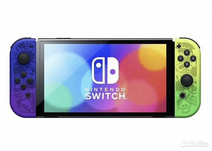 Игравая приставка Nintendo Switch Oled Splatoon3