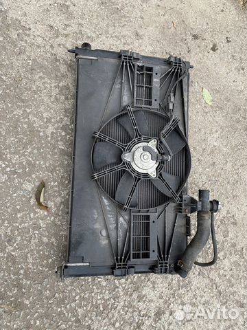 Диффузор с вентилятором на Mitsubishi lancer 10