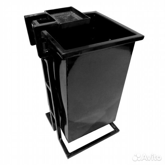 Металлическая поворотная урна