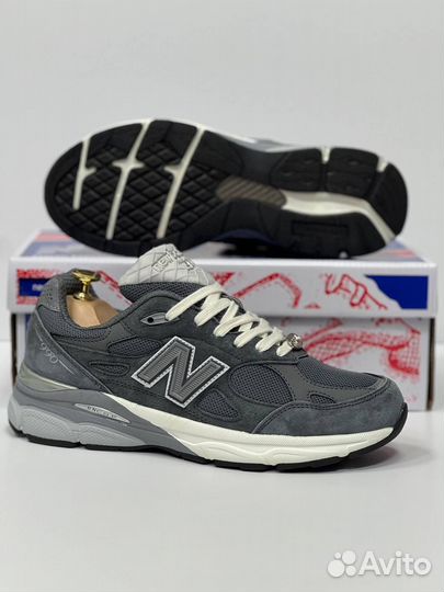 Кроссовки New Balance 990 серые 5