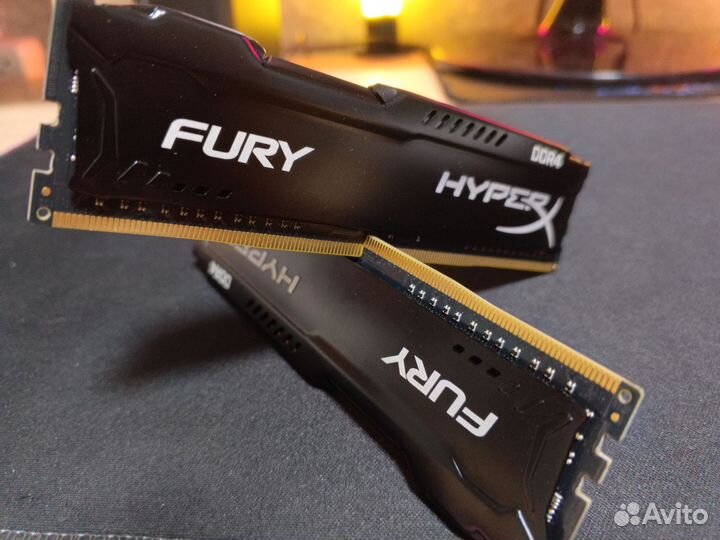 Оперативная память HyperX 8 гб 4 гб x 2 DDR4