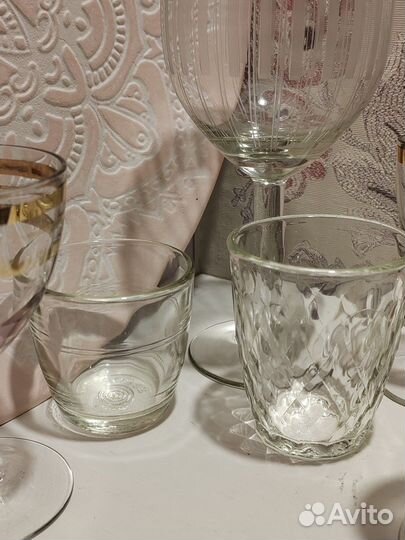 Фужеры, рюмки, стопки, стаканы СССР в добор