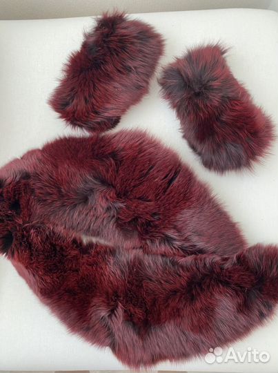 Воротник песец