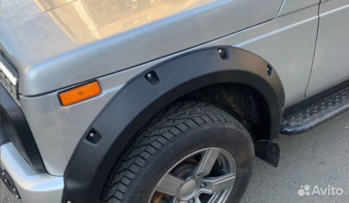 Расширители арок Силовые (Ldpe) Нива (3/5D), Urban