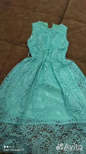 Платье для девочки 8-9 лет