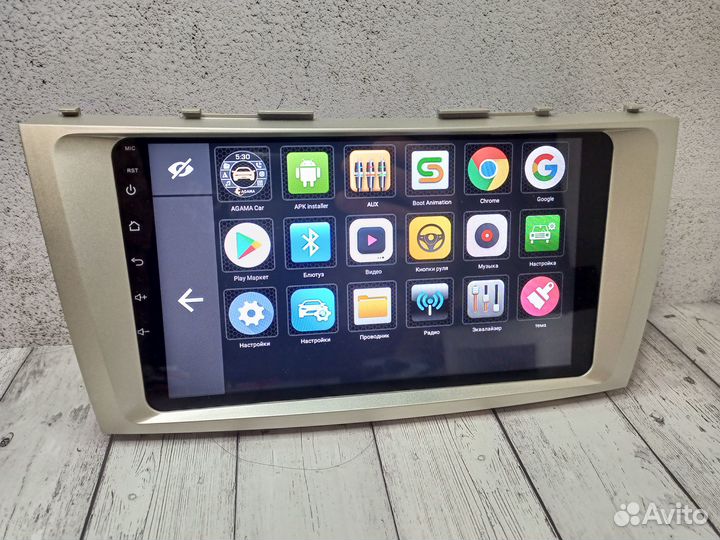 Магнитола Toyota Camry v40 на android