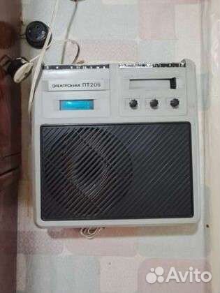 Радиоприемник СССР электроника пт 206