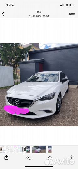 Mazda 6 2.0 AT, 2017, 125 400 км