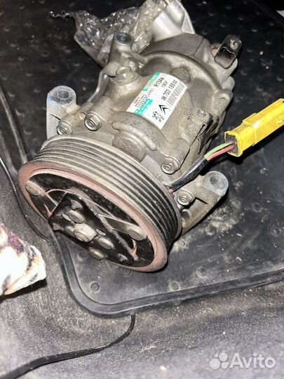 Компрессор кондиционера peugeot 308