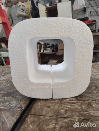 Изделия из пенопласта новогоднее