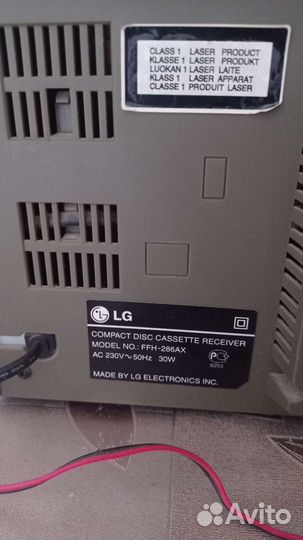 Музыкальный центр lg