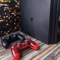 Sony PS4 pro 1tb +2 джойстика