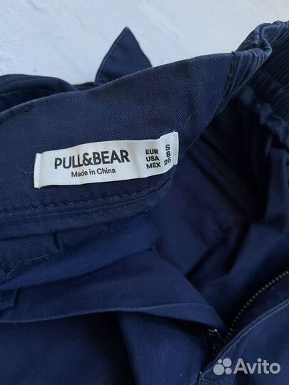 Карго штаны pull bear