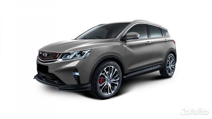 Накладка бампера переднего нижняя - geely Coolray