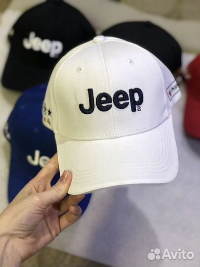 Бейсболка с лого Jeep