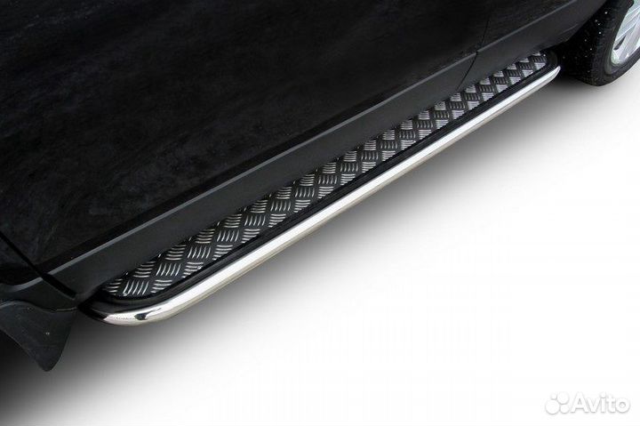 Защита порогов Opel mokka (2013)