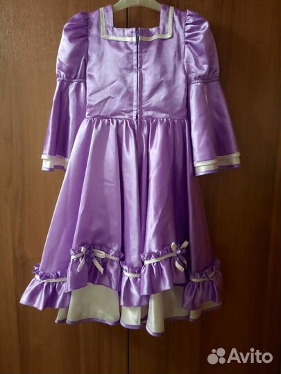 Платье для девочки 104-110 Рапунцель