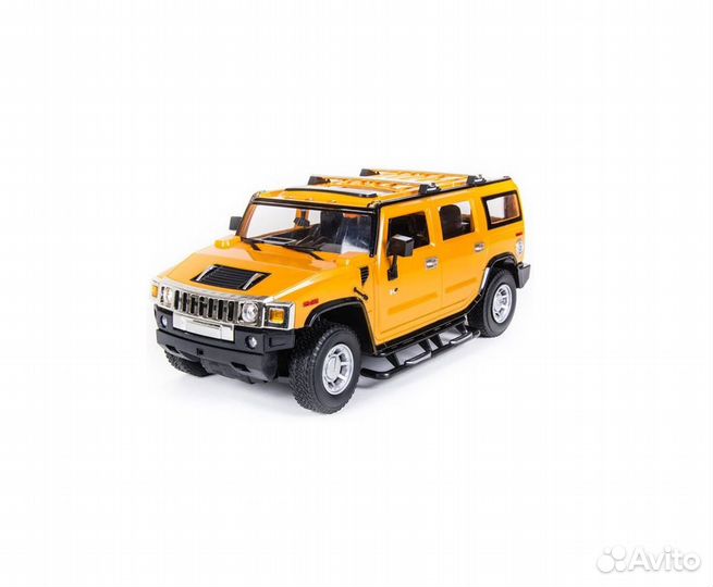 Радиоуправляемая машина Kidztech Hummer H2 желтый