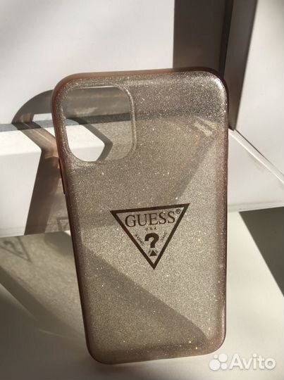 Силиконовый чехол Guess iPhone 11
