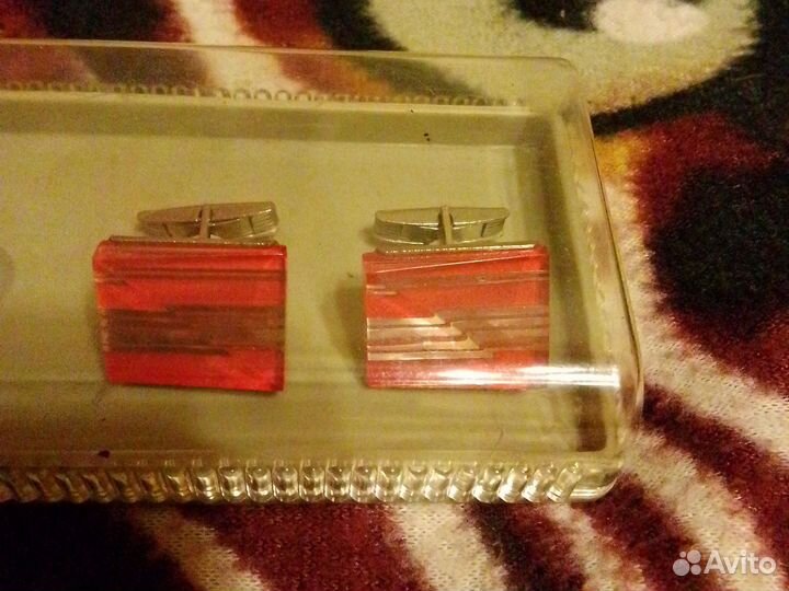 Винтажный набор мужских запонок/не полный