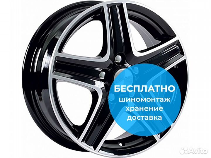 R14 4x100 5,5J ET38 D67,1 Скад Магнум алмаз