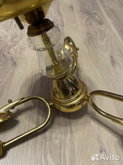 Люстра потолочная СССР и плафон