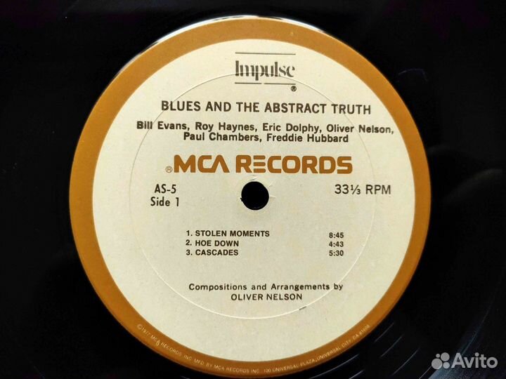 Oliver Nelson – Blues And Abstract Truth US 1977