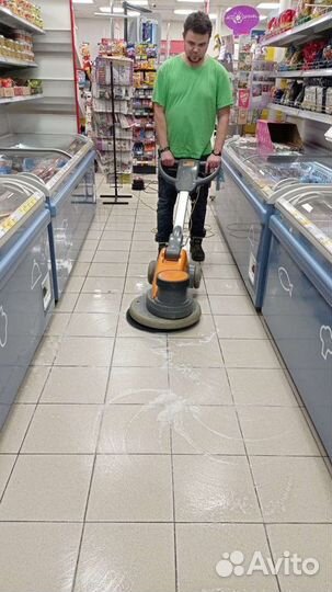 Уборка после ремонта, промышленный клининг Новорос