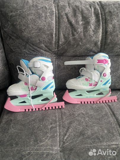 Коньки детские раздвижные nordway