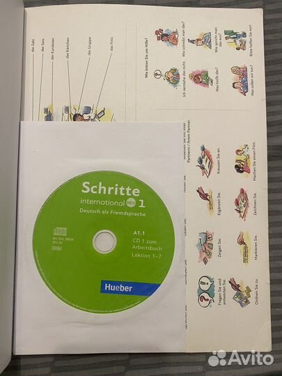 Учебник по немецкому Schritte international A1.1