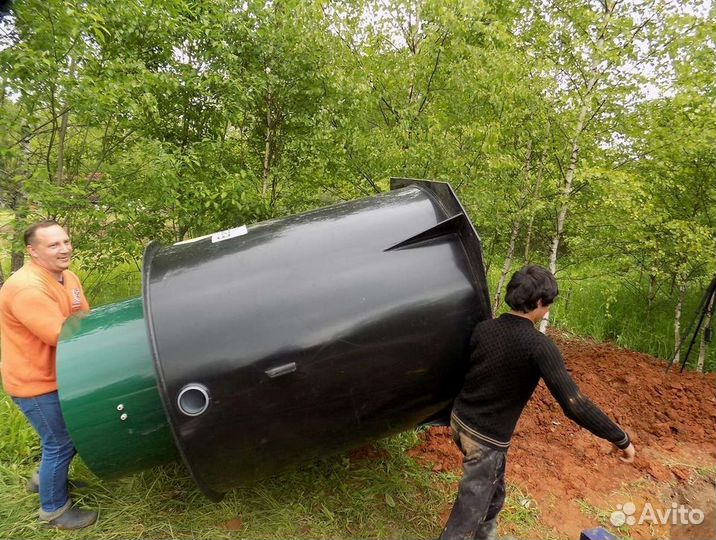 Септик для дома и дачи. Установка под ключ