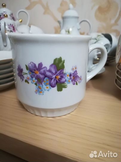 Фарфоровые бокалы чехия