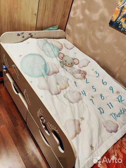 Детское одеяло - фотофон