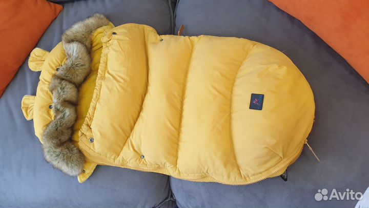 Зимний конверт в коляску