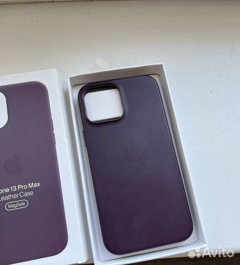 Кожанный чехол iPhone 13 ProMax