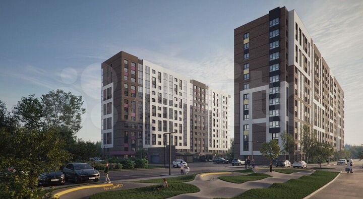 2-к. квартира, 55,2 м², 11/13 эт.