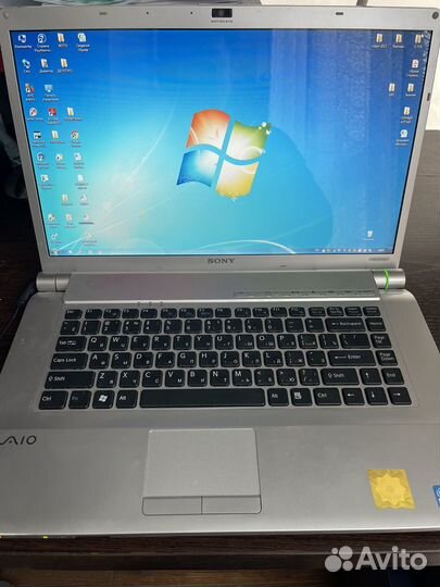 Ноутбук sony vaio vgn